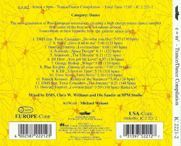 V/A - E = M2 Trance/Dance Compilation