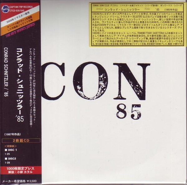 Conrad Schnitzler - Con 85