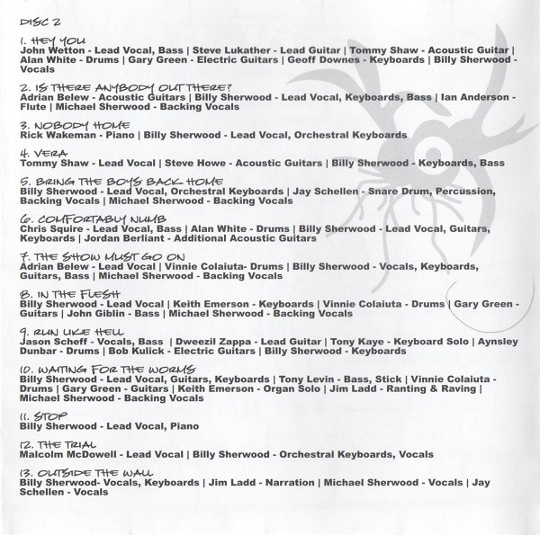 V/A -  Back Against the Wall (A Tribute to Pink Floyd)