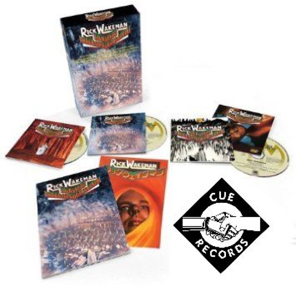 Rick Wakeman - Journey to the Center of the Earth  (Limited 3CD/DVD) Box-Set
